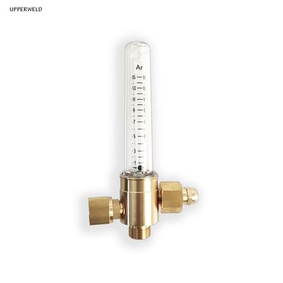 Single Flowmeter Welding Messing stikstof regulator met 1/4-inch vrouwelijke vlam inlaat aansluiting
