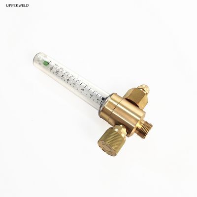 Single Flowmeter Welding Messing stikstof regulator met 1/4-inch vrouwelijke vlam inlaat aansluiting