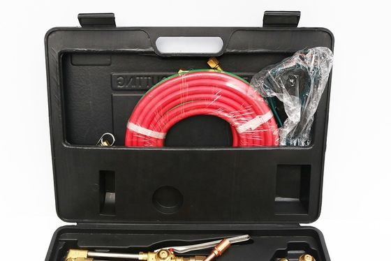 Gunstig draagdoosje zuurstof-acetyleen brazing kit voor bovenste gas lassen snijdoos