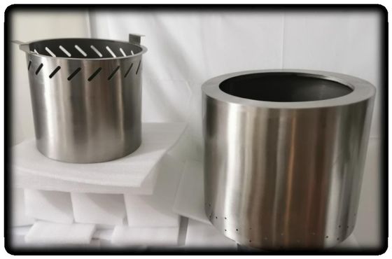 43 cm lange roestvrijstalen vreugdevuurkachel voor buitenkamperen en rookloos koken