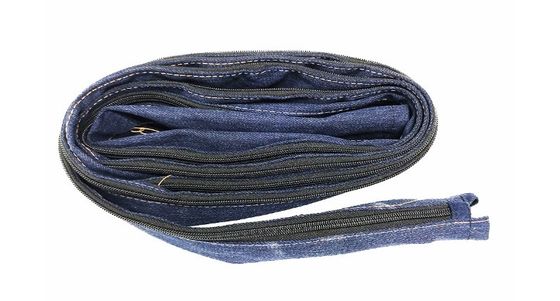 Verwarmingsbescherming Blauwe brandwerende denimjas voor kabelbedekking TIG-las