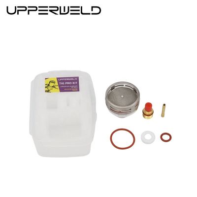 2.4mm TIG Lasverbruik Pyrex Glasbeker Kit voor WP9 20 ODM Customized Support
