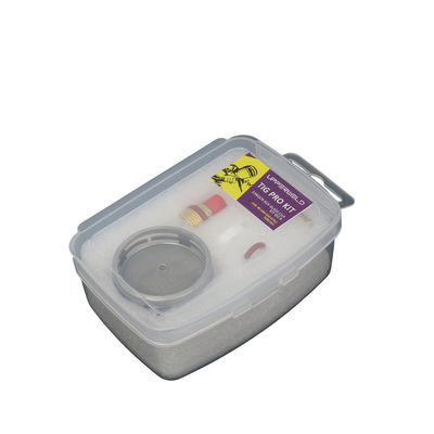2.4mm TIG Lasverbruik Pyrex Glasbeker Kit voor WP9 20 ODM Customized Support