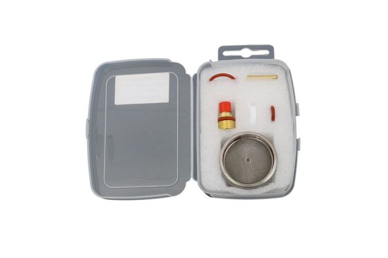 2.4mm TIG Lasverbruik Pyrex Glasbeker Kit voor WP9 20 ODM Customized Support