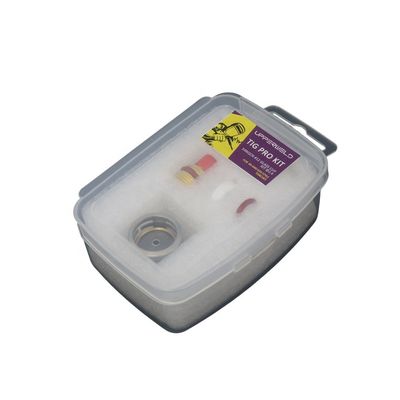 TIG ACCESSORIES Gaslens Wedge Collet en Pyrex glas spuitstuk voor WP9 20 Laslampen