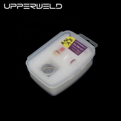 TIG ACCESSORIES Gaslens Wedge Collet en Pyrex glas spuitstuk voor WP9 20 Laslampen