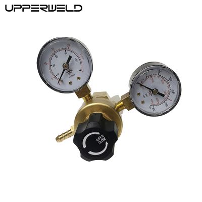 Op maat gemaakte ondersteuning OBM Argon/CO2-gasregulator voor het lassen en snijden van dubbele gauges