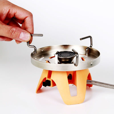 1 kg draagbare potjetbrander set Backpacking en camping kachelsysteem met kachelkop