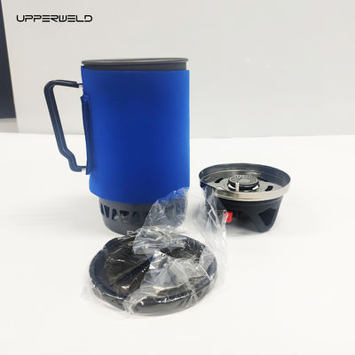 Split Gas Supply 1.4L Backpacking Camping Propaankachel voor draagbaar kooksysteem
