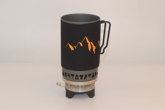 Split Gas Supply 1.4L Backpacking Camping Propaankachel voor draagbaar kooksysteem