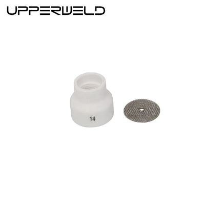 0.05kg WP17 18 26 14 53NQCN Keramische Tig Lasbekers voor Tig Consumables Torch 2.4mm