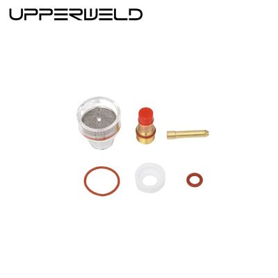 Grote Champagne Clear Nozzle Kit WP17 18 26 Gas Lens Wedge Collect voor Tig Consumables