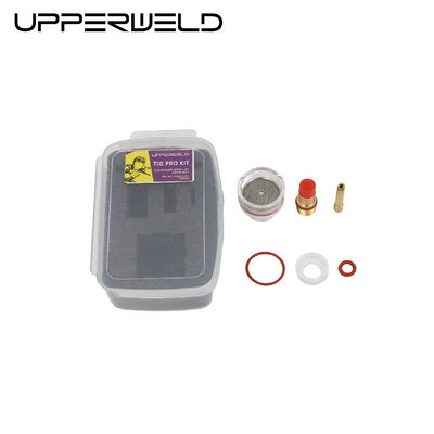 Grote Champagne Clear Nozzle Kit WP17 18 26 Gas Lens Wedge Collect voor Tig Consumables