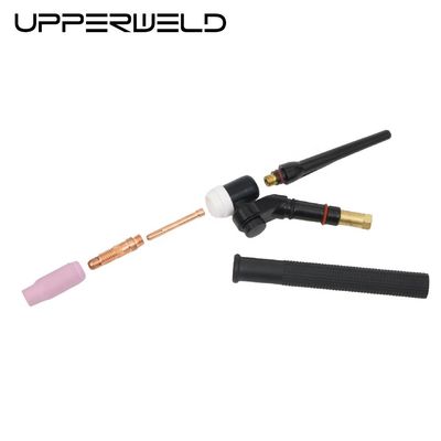 NR17 160AMP Argon TIG Torch Body Keramische beker en waterkoeling voor het zwaaien efficiënt