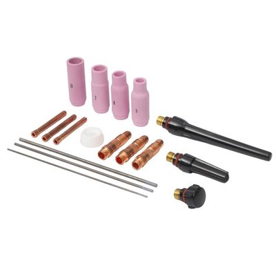 Glas WP17 18 26 10N Keramische Tig-lassering voor Tig-lassering verbruiksartikelen Torch
