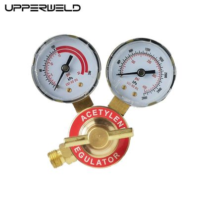 Acetyleenregulator Lasgasmeter Dubbelstadium drukverlagingsapparaat voor laskits