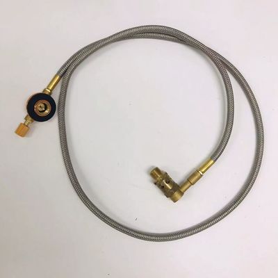 Picnic-ready gaskachel klep slang adapter en cilinder aansluiting voor buiten koken