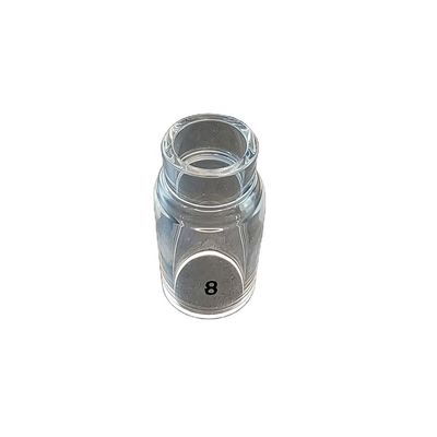 Op maat gemaakte ondersteuning 54NQ14-8 Tig Welding Clear Glass Cups voor WP17 18 26 Welding Torch