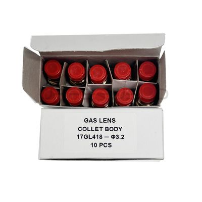 Lasbronnen voor TIG-toortsjes 17GL116 Gaslens 10N23S en 10N25S Wedge Collect