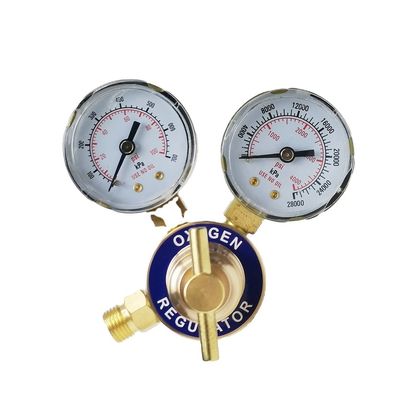 Dual-stage gasregulator voor zuurstoflassen aangepaste ondersteuning en veiligheid structuur