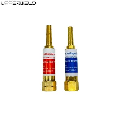 Hoge temperatuur zuurstofbrandstofzuurstofacetyleen flashback arrester voor drukregulator