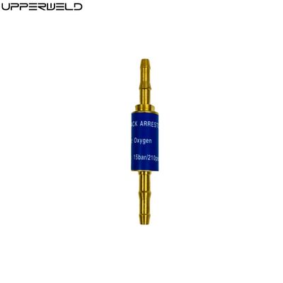 6 mm/8 mm/10 mm zuurstof-acetyleen flashback-arrestor voor het lassen van het snijden Torch gasadapter