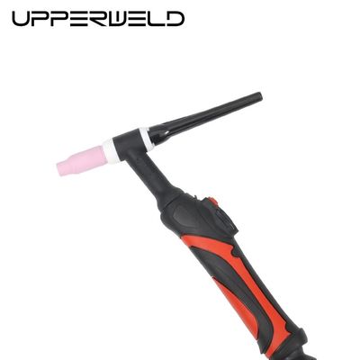 Zwart-rood WP-26 35-70EU Plug TIG-sweislampen voor professionele en hobbyisten