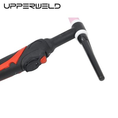 Zwart-rood WP-26 35-70EU Plug TIG-sweislampen voor professionele en hobbyisten