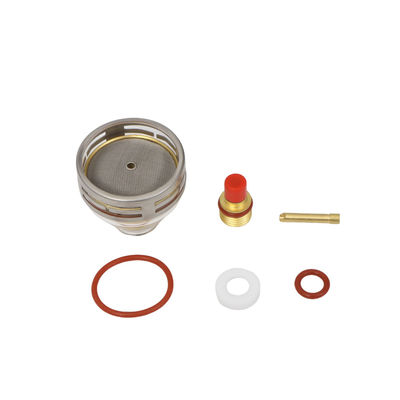 Opper 24 53NQCN WP9 20 2,4 mm TIG Lasverbruik Pyrex Glasbeker Kit voor Las