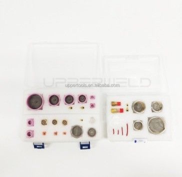 Pyrex glas spuitstuk boven WP9 20 17 18 26 54NQCN 12 14 16 24 2,4 mm Tig Accessories Kit