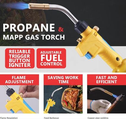 Compact 27.5*10*3.6 Maas Propaan MAPP Gas Las Torch voor Soldering Brazing Verwarming
