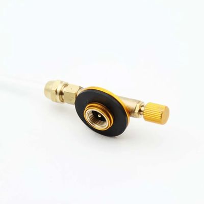 Metalen camping gaskachel propaan opvul adapter voor buiten in Rusland Customized LOGO