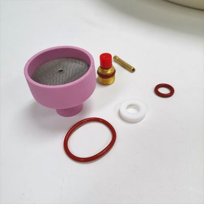 Laslampen 53NACN WP9 20 Keramische spuitstuk Kit Gaslens Wedge verzamelen voor Tig verbruiksartikelen
