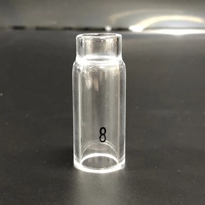 OEM-ondersteuning UPPERWELD 10NQ-6 7 8 Doorzichtige glazen mondstuk Tig Accessoires voor Tig Lastocht