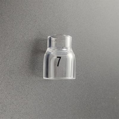 ODM ondersteund UPPERWELD 13NQ11-7 Clear Glass Nozzle Tig Accessoires voor Lastocht