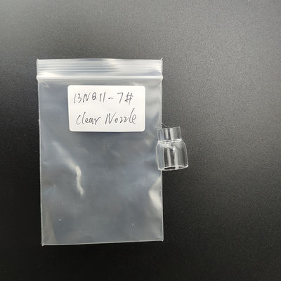 ODM ondersteund UPPERWELD 13NQ11-7 Clear Glass Nozzle Tig Accessoires voor Lastocht