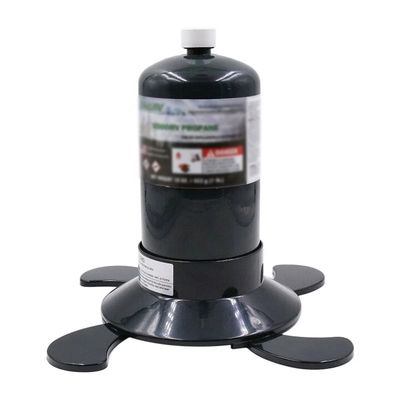 Propaangascilinderbasis Opvouwbare brandstofcontainer Stabilisator Stand voor verwarming fakkel