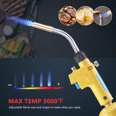 Koperen buizen Propaan fakkel voor HVAC soldering en brazing Trigger Start Mapp Gas fakkel