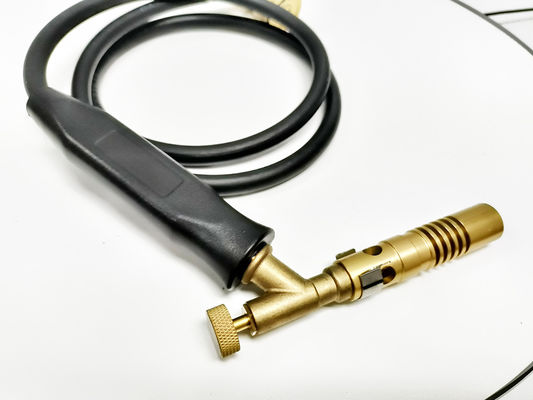 ODM Koperen branderkop Blowtorch Mapp Gas Hand Torch 1.5m Slang voor verwarming Soldering Torch