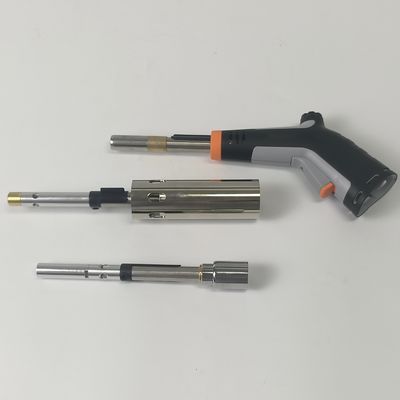 Krachtige verwarming Mapp propaan wietbrander met drie koperen sproeiers Ja ontstekingsapparaat NW 0.43KG