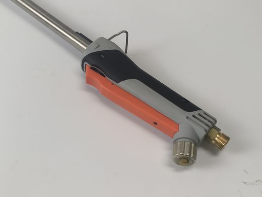 MAPP/PROPANE bovenverwarmingstoorts met comfortabele greep voor een gemakkelijke en effectieve onkruidverbranding