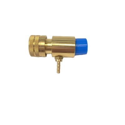 1-20Tanden Linksdraad Boven Solid Messing Zuurstof Regulator Tank Valve N.W. 223.6g
