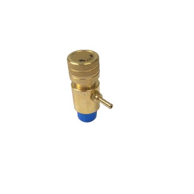 1-20Tanden Linksdraad Boven Solid Messing Zuurstof Regulator Tank Valve N.W. 223.6g