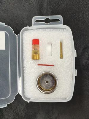 Lichte ontwerpen UPPERWELD WP17/18/26 54NQCN 16 Clear Glass Cup Nozzle Kit 2.4 voor TIG-lassen