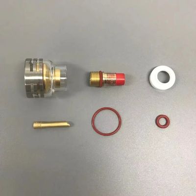 Lichte ontwerpen UPPERWELD WP17/18/26 54NQCN 16 Clear Glass Cup Nozzle Kit 2.4 voor TIG-lassen