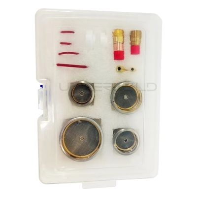 Precieze lassen met UPPERWELD WP17/18/26 9/20 54NQCN 26 Kit en roestvrijstalen beveiliging