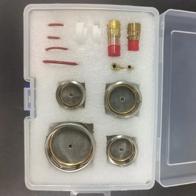 Precieze lassen met UPPERWELD WP17/18/26 9/20 54NQCN 26 Kit en roestvrijstalen beveiliging