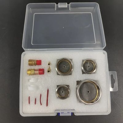 Precieze lassen met UPPERWELD WP17/18/26 9/20 54NQCN 26 Kit en roestvrijstalen beveiliging