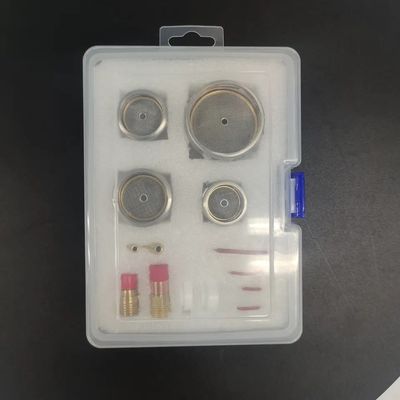Precieze lassen met UPPERWELD WP17/18/26 9/20 54NQCN 26 Kit en roestvrijstalen beveiliging