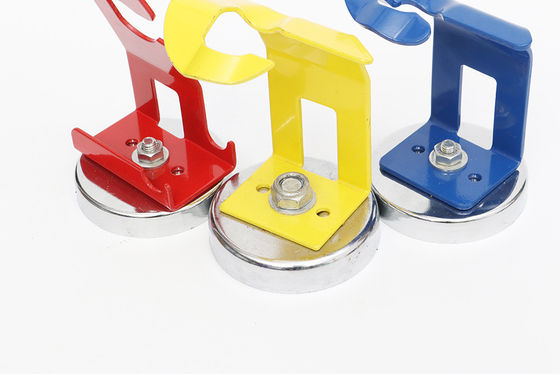 Houd uw lastoorts veilig vast met een magnetische TIG/MIG-toortshouder rood/blauw/geel